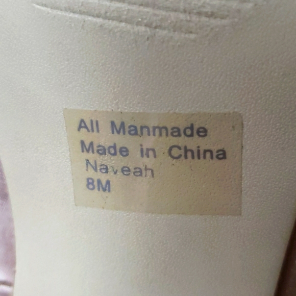 Style & Co Nevaeh peeptoe glitter heels size 8 - Picture 8 of 10